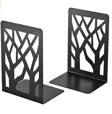 Metal Bookend Support for Shelves